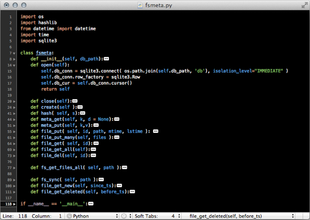 TextMate 2 screenshot